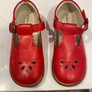 Adorable red shoes
